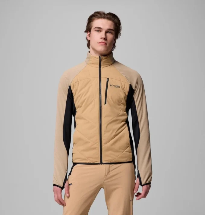 Herren Arctic Crest™ Hybrid Full Zip Jacke – Lang