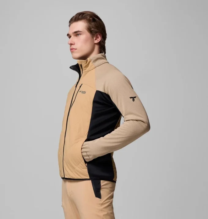 Herren Arctic Crest™ Hybrid Full Zip Jacke – Lang