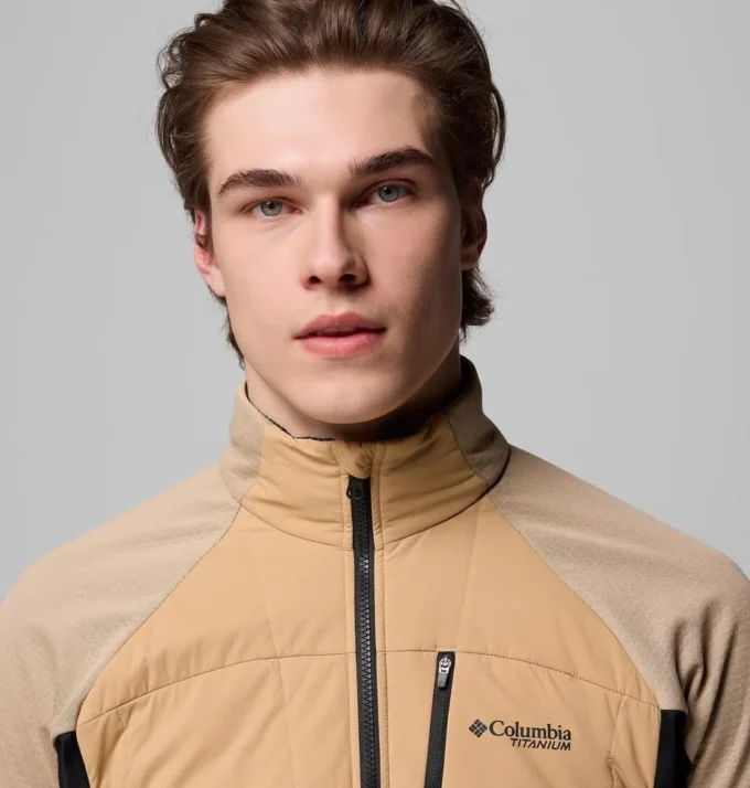 Herren Arctic Crest™ Hybrid Full Zip Jacke – Lang