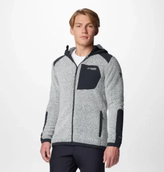 Herren Arctic Crest™ Sherpa Fleecejacke mit durchgehendem Reißverschluss