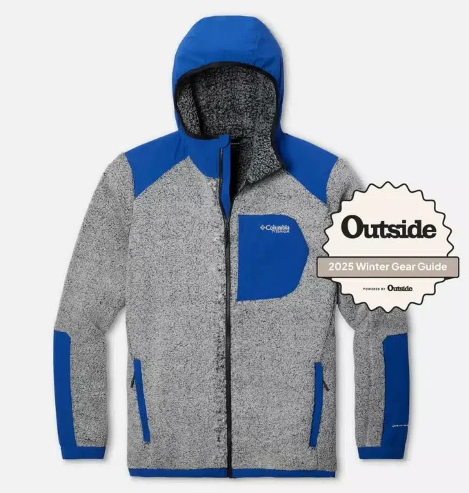 Herren Arctic Crest™ Sherpa Fleecejacke mit durchgehendem Reißverschluss