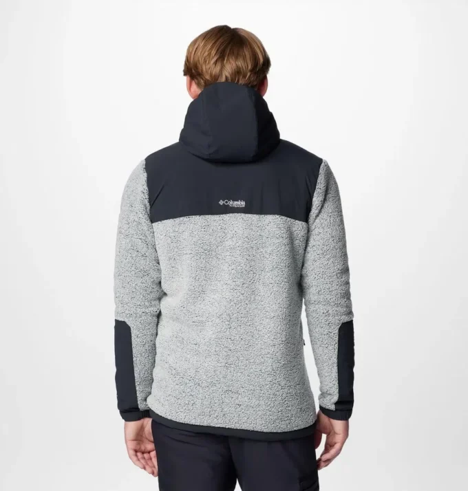 Herren Arctic Crest™ Sherpa Fleecejacke mit durchgehendem Reißverschluss