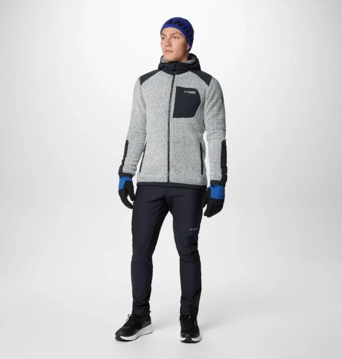 Herren Arctic Crest™ Sherpa Fleecejacke mit durchgehendem Reißverschluss