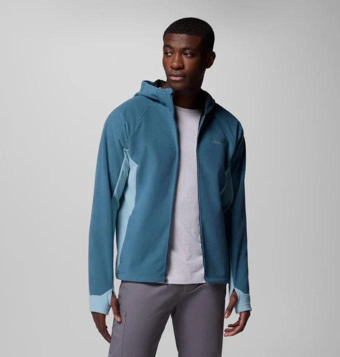 Herren Arctic Peak™ Fleecejacke mit Kapuze und durchgehendem Reißverschluss