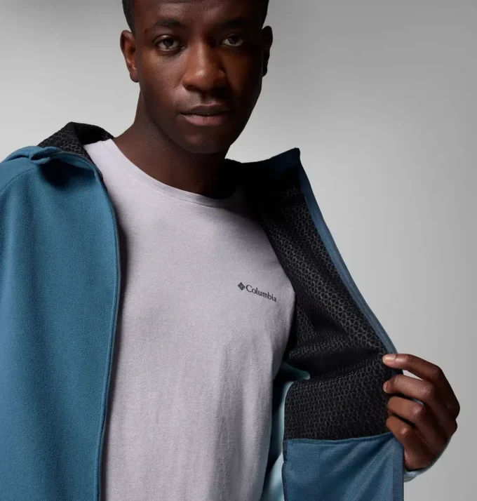 Herren Arctic Peak™ Fleecejacke mit Kapuze und durchgehendem Reißverschluss