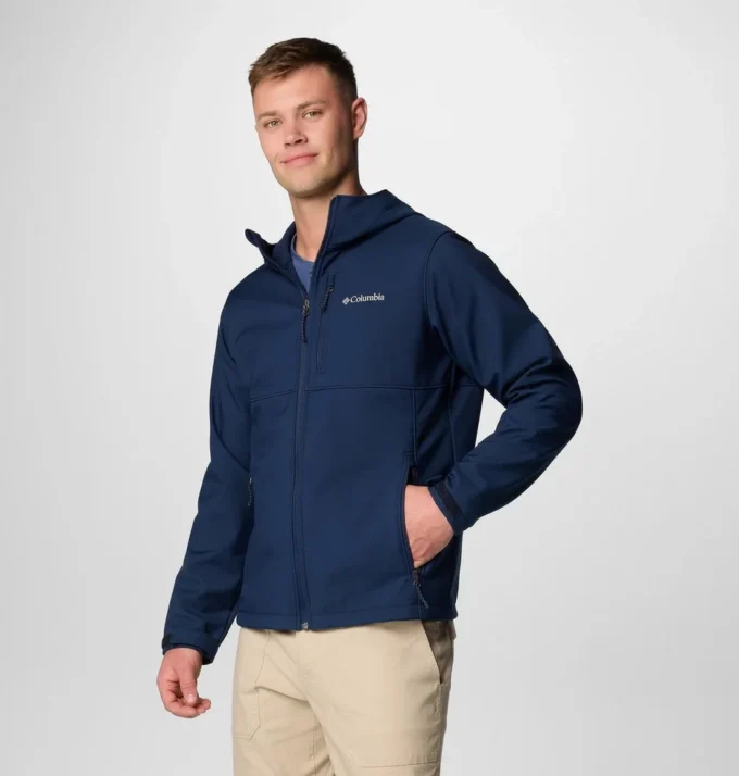 Herren Ascender™ II Softshell-Jacke mit Kapuze – Lang