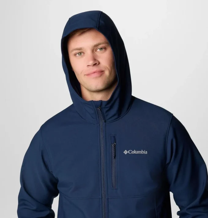 Herren Ascender™ II Softshell-Jacke mit Kapuze – Lang
