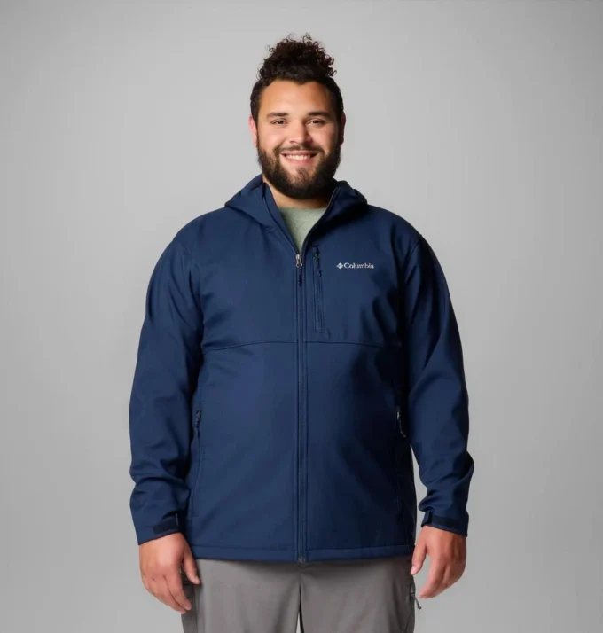 Herren Ascender™ II Softshelljacke mit Kapuze – Big