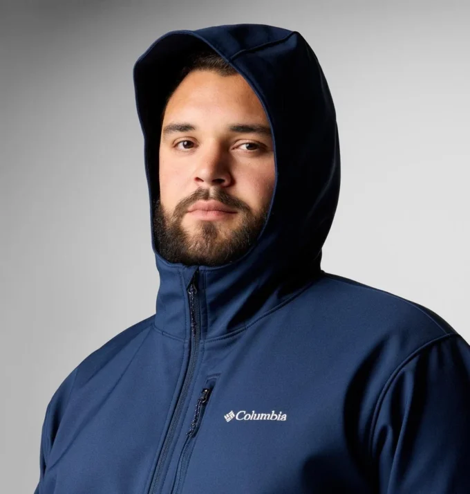 Herren Ascender™ II Softshelljacke mit Kapuze – Big