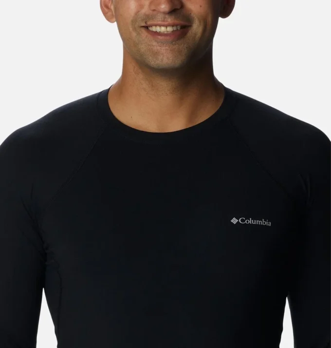 Herren-Baselayer-Shirt mit mittlerer Stärke – lang