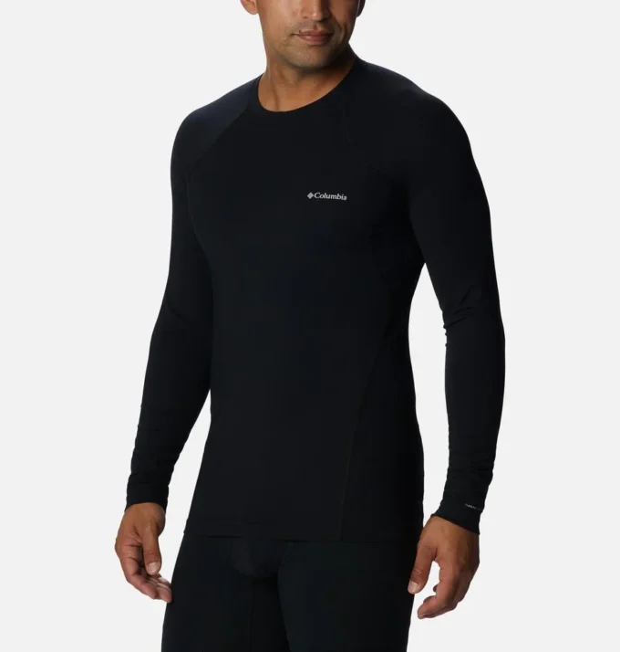 Herren-Baselayer-Shirt mit mittlerer Stärke – lang