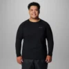 Herren-Baselayer-Shirt mit Rundhalsausschnitt und mittlerer Stärke – groß