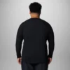 Herren-Baselayer-Shirt mit Rundhalsausschnitt und mittlerer Stärke – groß