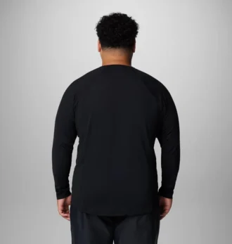 Herren-Baselayer-Shirt mit Rundhalsausschnitt und mittlerer Stärke – groß