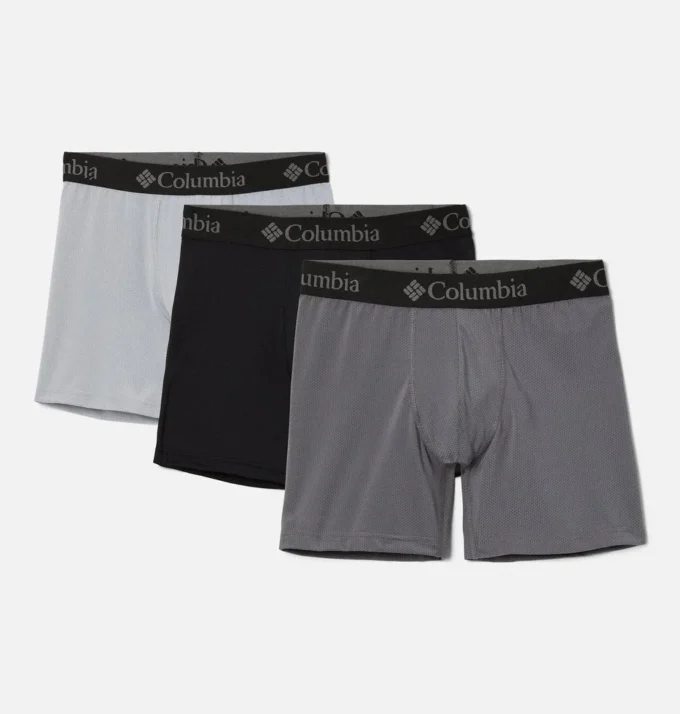 Herren-Boxershorts aus durchgehend Mesh – 3er-Pack