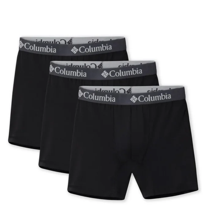 Herren-Boxershorts aus Polyester-Stretch – 3er-Pack