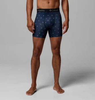 Herren Boxershorts mit 360°-Stretch und Aufdruck, 3er-Pack