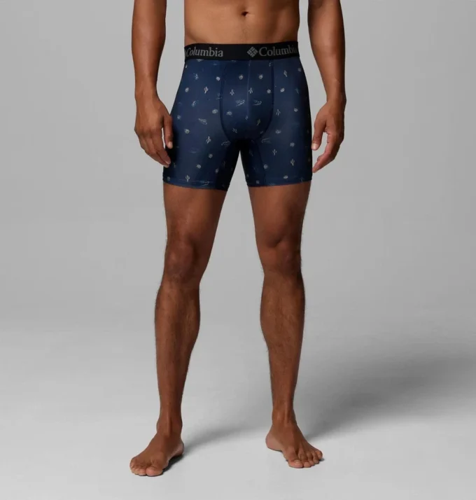 Herren Boxershorts mit 360°-Stretch und Aufdruck, 3er-Pack