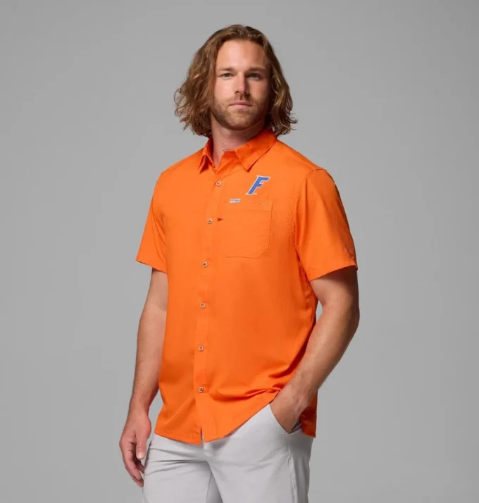 Herren-Camp-Hemd PFG Slack Tide™ – Florida