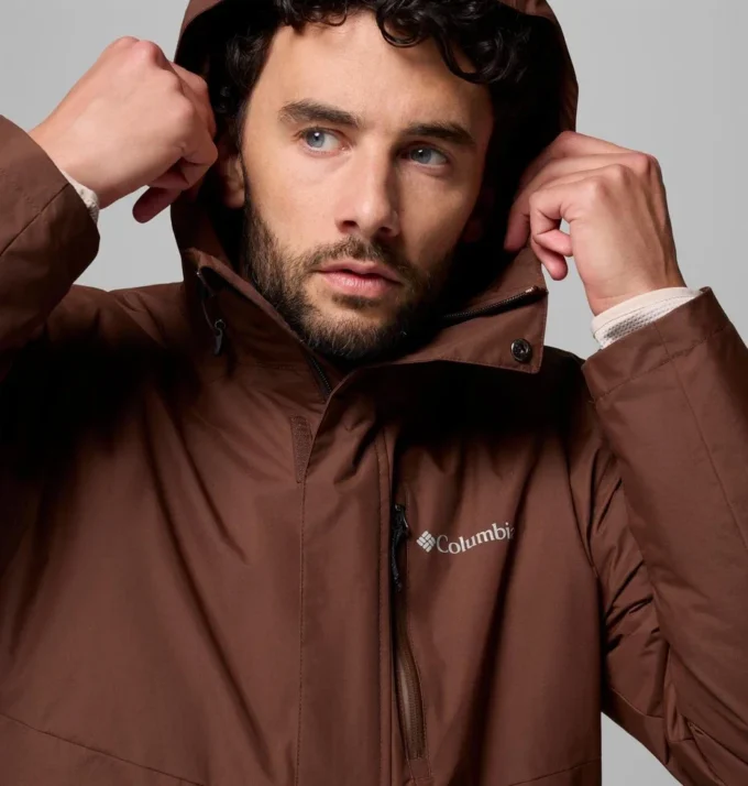 Herren Cascadian Peaks™ Isolierte Jacke – Lang