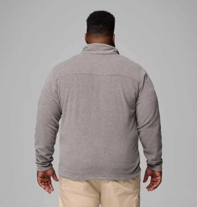 Herren Castle Dale™ Fleecejacke mit durchgehendem Reißverschluss – Big