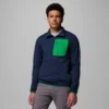 Herren-College-Jacke Columbia Hike™ mit halbem Reißverschluss – Notre Dame