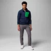 Herren-College-Jacke Columbia Hike™ mit halbem Reißverschluss – Notre Dame