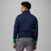Herren-College-Jacke Columbia Hike™ mit halbem Reißverschluss – Notre Dame