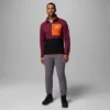 Herren-College-Jacke Columbia Hike™ mit halbem Reißverschluss – Virginia Tech