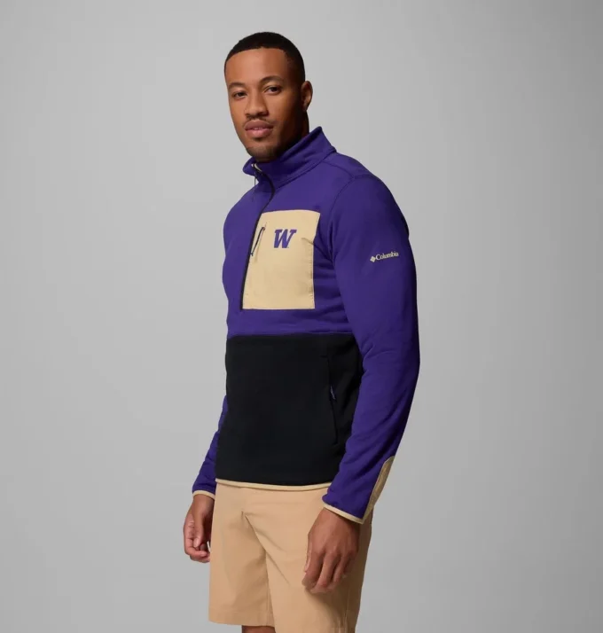 Herren-College-Jacke Columbia Hike™ mit halbem Reißverschluss – Washington