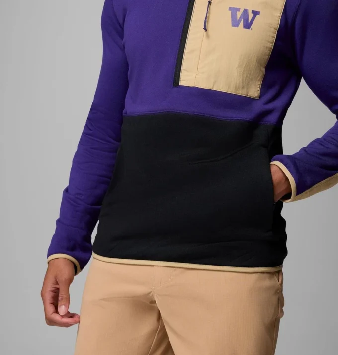 Herren-College-Jacke Columbia Hike™ mit halbem Reißverschluss – Washington