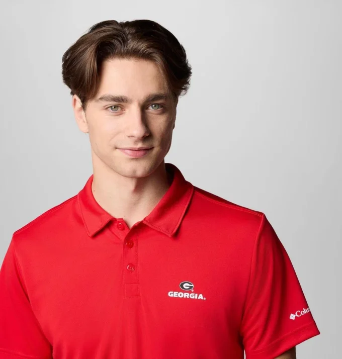 Herren-College-Polohemd Fair Catch™ – Georgia