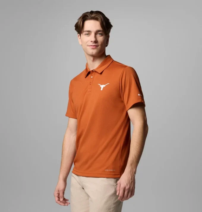 Herren-College-Polohemd Fair Catch™ – Texas