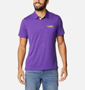 Herren-College-Tech-Trail™-Polohemd – LSU