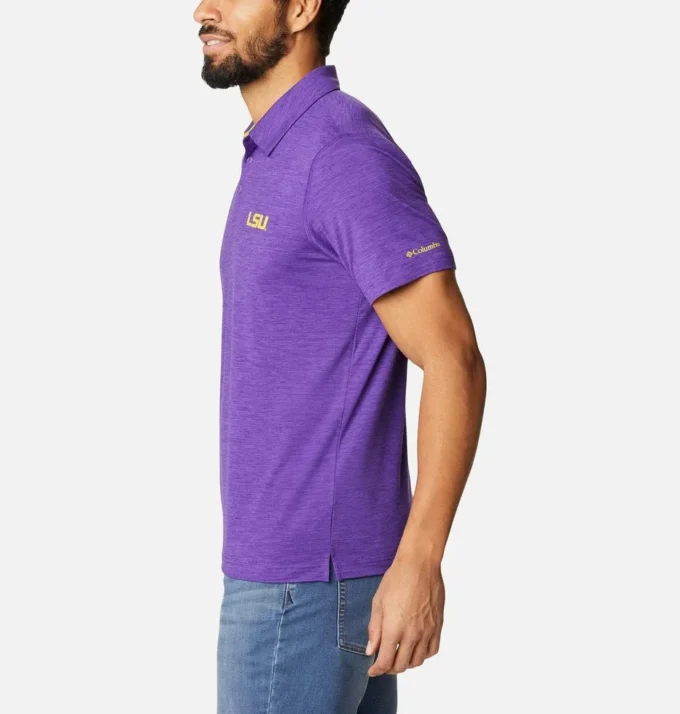 Herren-College-Tech-Trail™-Polohemd – LSU