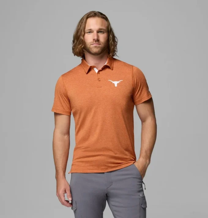 Herren-College-Tech-Trail™-Polohemd – Texas