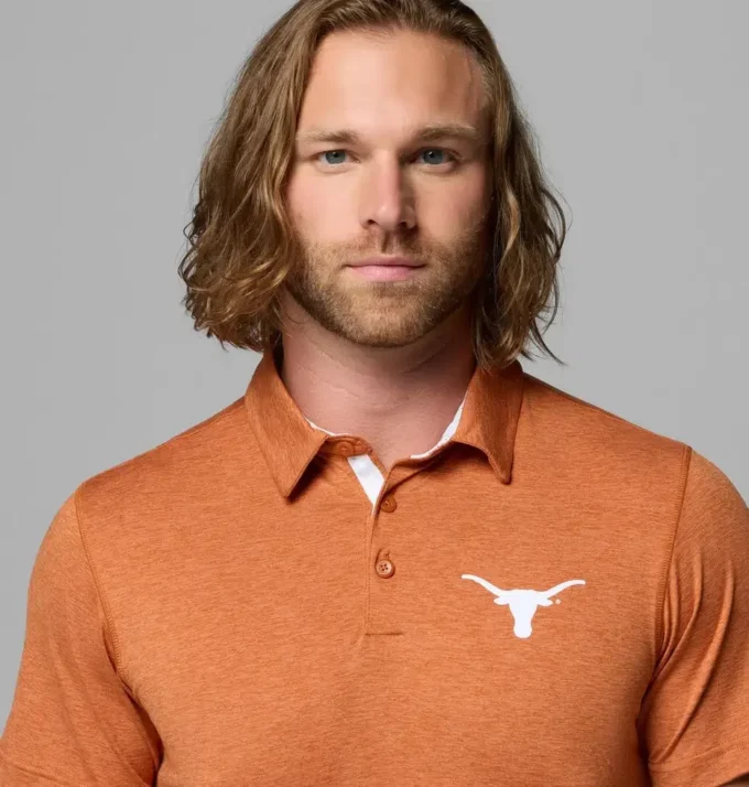 Herren-College-Tech-Trail™-Polohemd – Texas