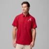 Herren-Collegehemd PFG Slack Tide™ Camp Shirt – Alabama