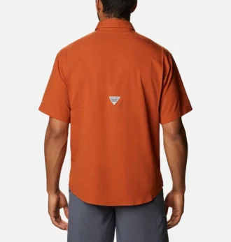 Herren-Collegehemd PFG Tamiami™ mit kurzen Ärmeln – groß – Texas