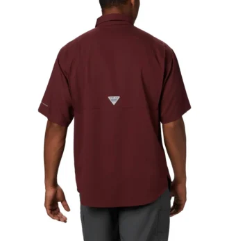 Herren-Collegehemd PFG Tamiami™ mit kurzen Ärmeln – groß – Texas A&M