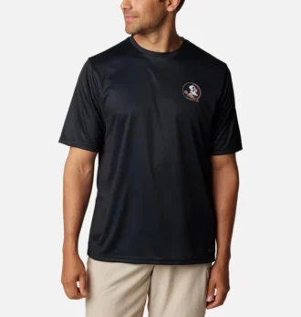 Herren-Collegehemd PFG Terminal Tackle™ mit kurzen Ärmeln – Florida State