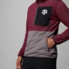 Herren-Collegejacke Columbia Hike™ mit halbem Reißverschluss – Texas A&M