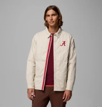 Herren Collegiate Campus Roam™ Steppjacke – Alabama