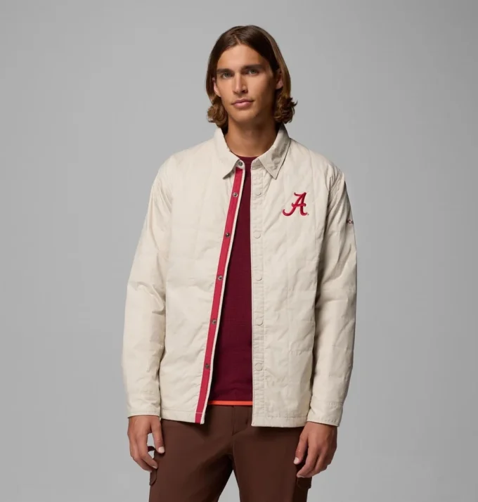 Herren Collegiate Campus Roam™ Steppjacke – Alabama