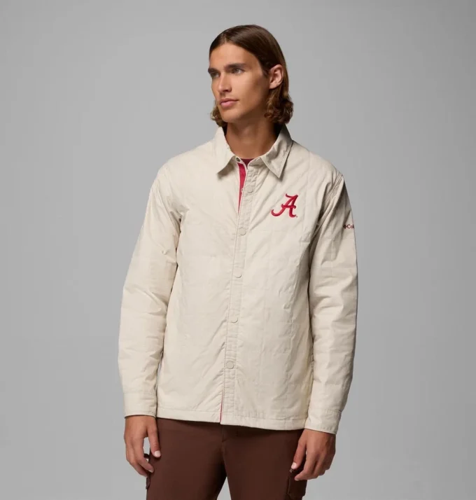 Herren Collegiate Campus Roam™ Steppjacke – Alabama
