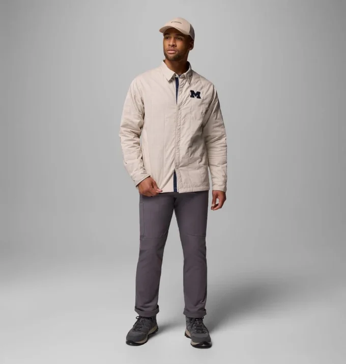 Herren Collegiate Campus Roam™ Steppjacke – Michigan