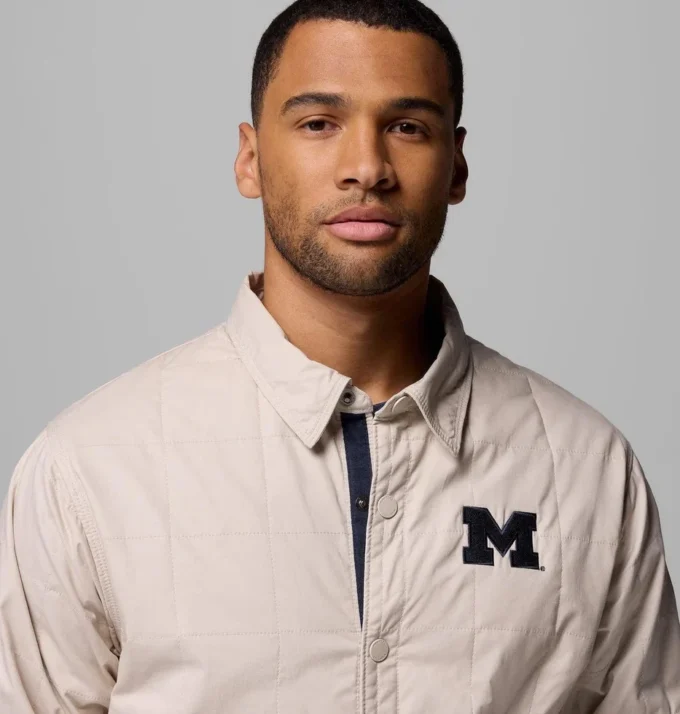 Herren Collegiate Campus Roam™ Steppjacke – Michigan