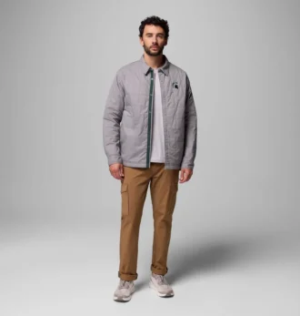 Herren Collegiate Campus Roam™ Steppjacke – Michigan State