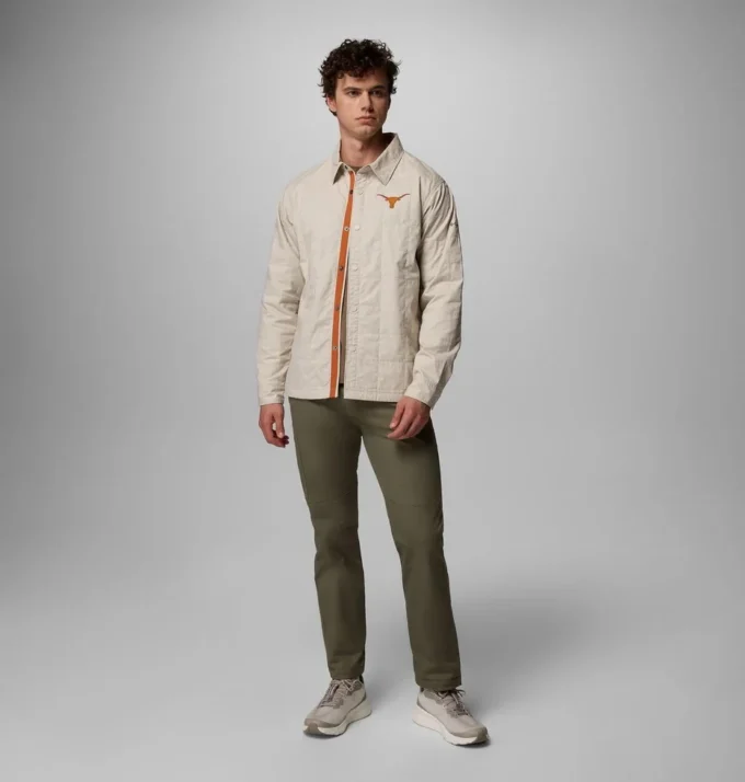 Herren Collegiate Campus Roam™ Steppjacke – Texas