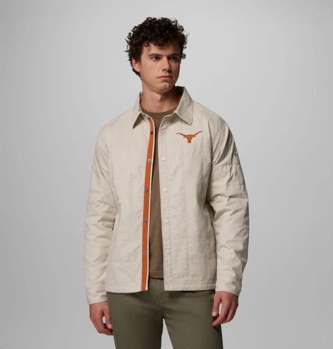 Herren Collegiate Campus Roam™ Steppjacke – Texas